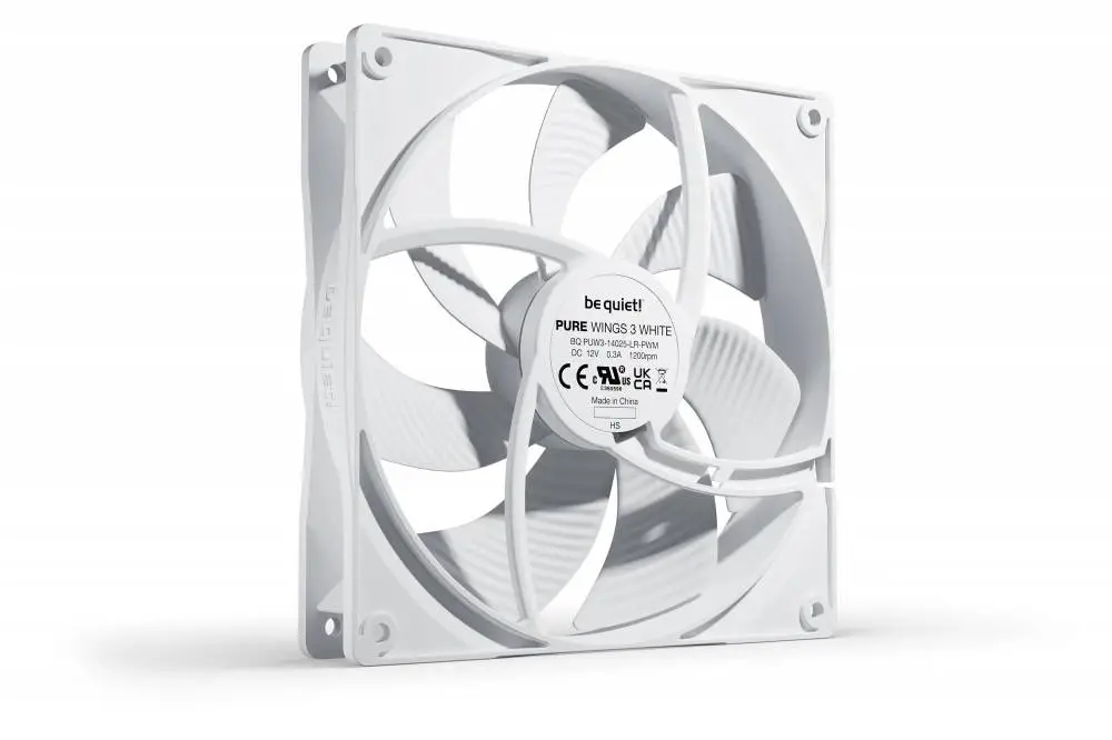 Вентилатор be quiet! Pure Wings 3 140mm PWM White - BL112