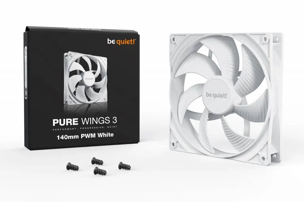 Вентилатор be quiet! Pure Wings 3 140mm PWM White - BL112