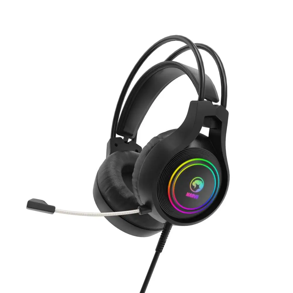 Геймърски слушалки Marvo HG8921 - 50mm, USB, RGB - MARVO-HG8921