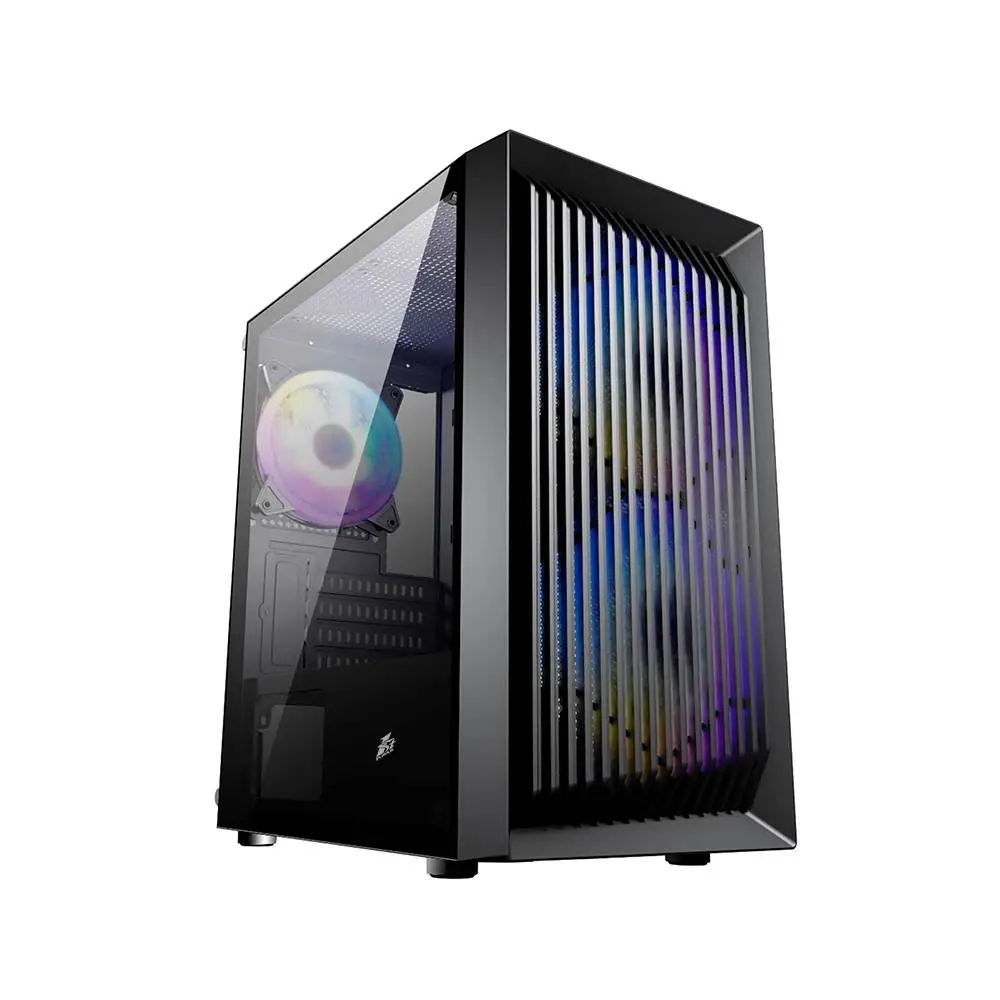 Кутия 1stPlayer BS-2 Case mATX 3 fans included