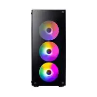 Кутия 1stPlayer Fire Dancing V3-B RGB Case ATX 4 fans included
