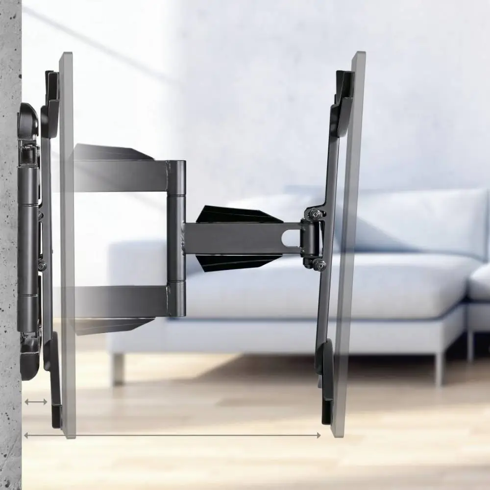 Стенна стойка за TV Fullmotion, 165 см, 32-65 ",400х400