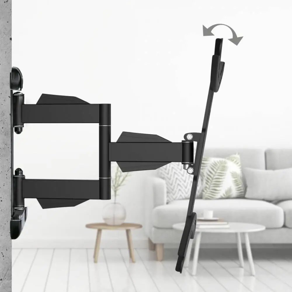 Стенна стойка за TV Fullmotion, 165 см, 32-65 ",400х400