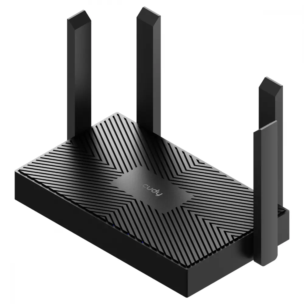 Безжичен рутер Cudy WR1500, AX1500, Gigabit Wi-Fi 6, 4&times;10/100/1000 Mbps Ethernet Ports