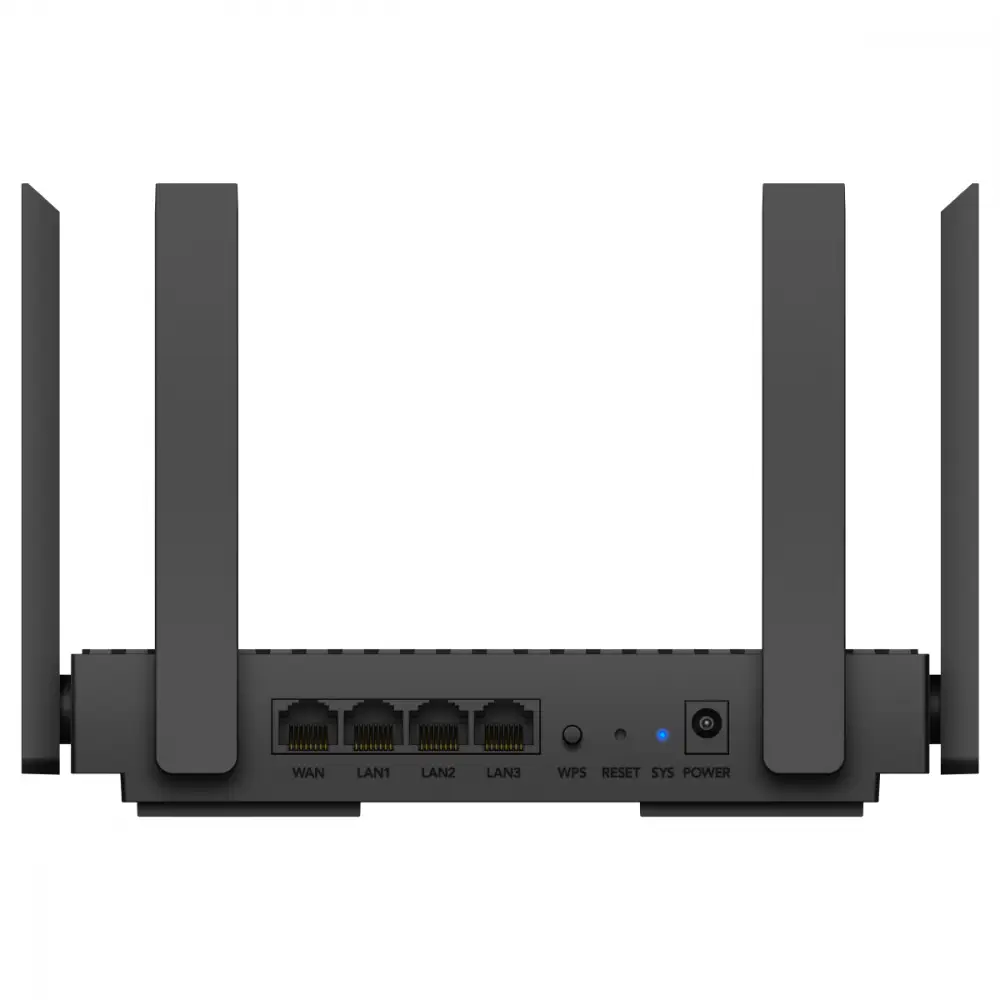 Безжичен рутер Cudy WR1500, AX1500, Gigabit Wi-Fi 6, 4&times;10/100/1000 Mbps Ethernet Ports