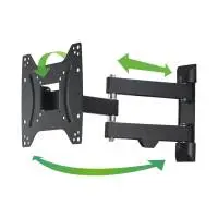 Стенна стойка за TV, Fullmotion, 122 cm (48"), 2 рамена, до 20 кг