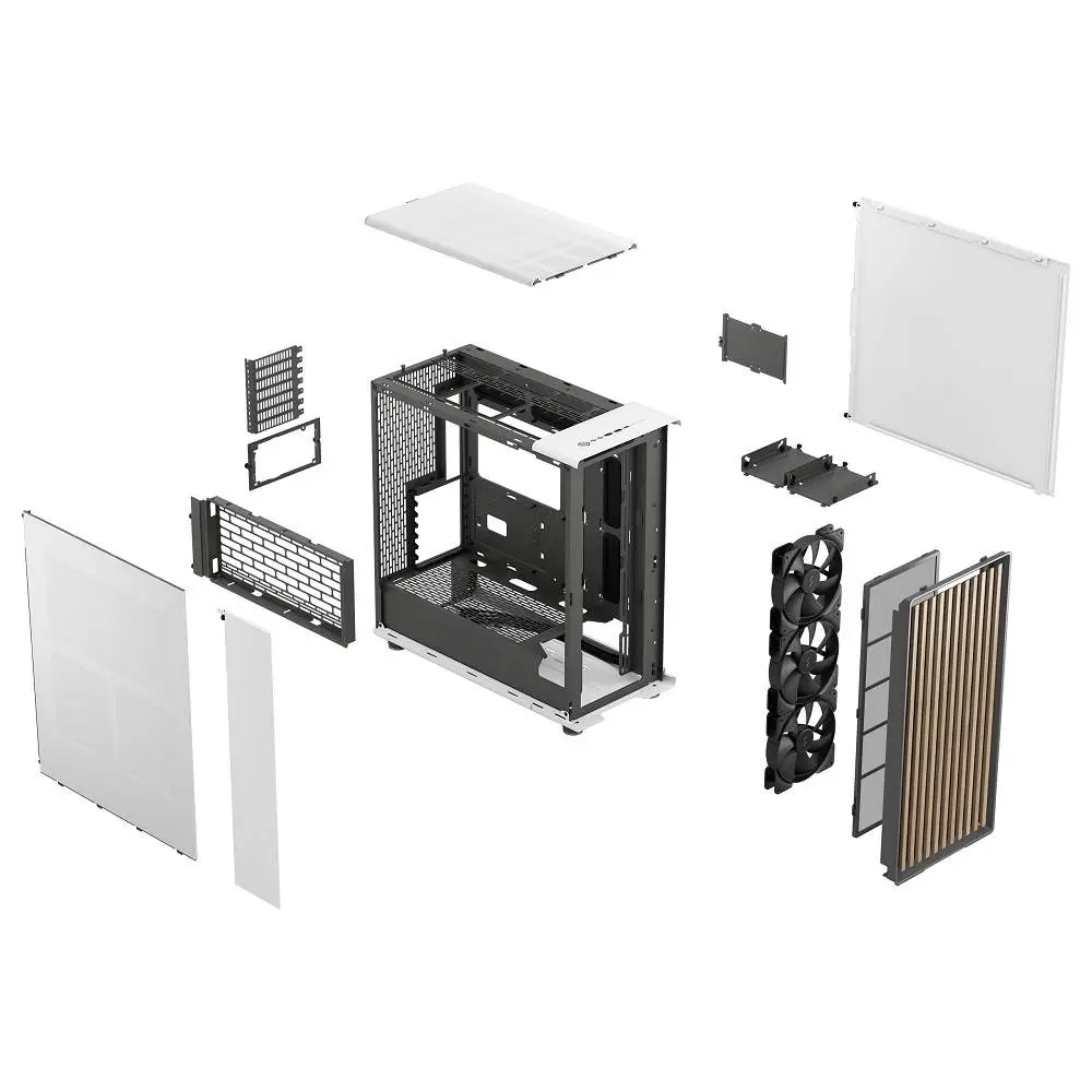 Кутия Fractal North XL Charcoal White - FD-C-NOR1X-03