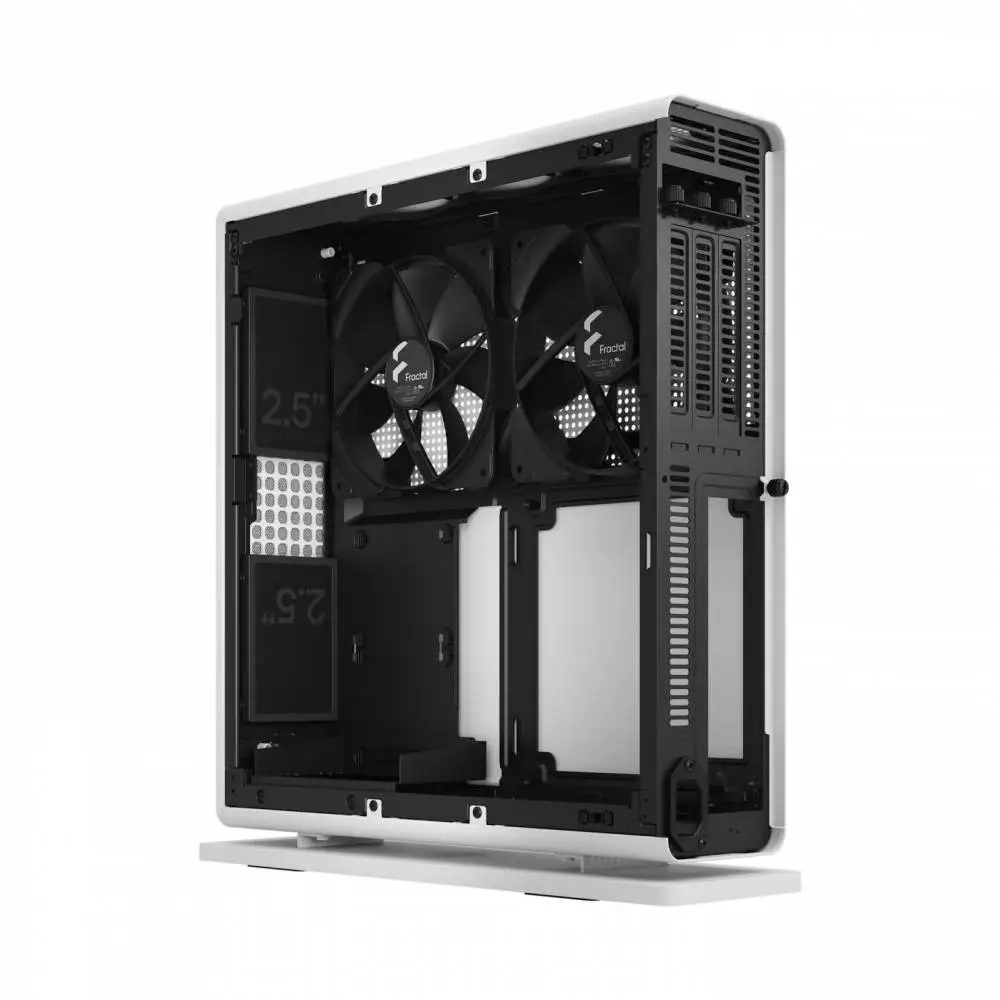 Кутия Fractal Ridge White ITX PCIe 4.0 - FD-C-RID1N-12