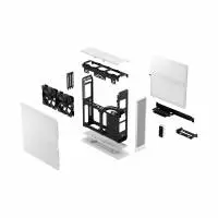 Кутия Fractal Ridge White ITX PCIe 4.0 - FD-C-RID1N-12