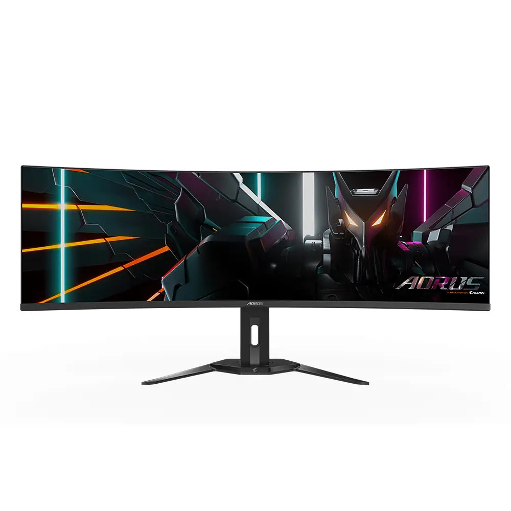 Монитор GIGABYTE AORUS CO49DQ 49" QD-OLED, DQHD (5120x1440), Curved 1800R, 144 Hz, 0.3ms, 10-bit
