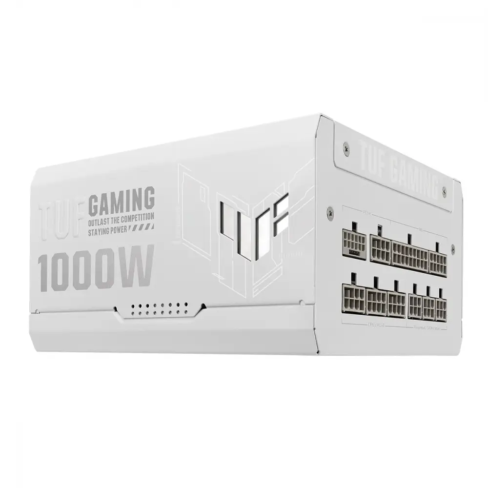 Захранване ASUS TUF Gaming White 1000W 80 Plus Gold PCIe 5.0, Fully Modular