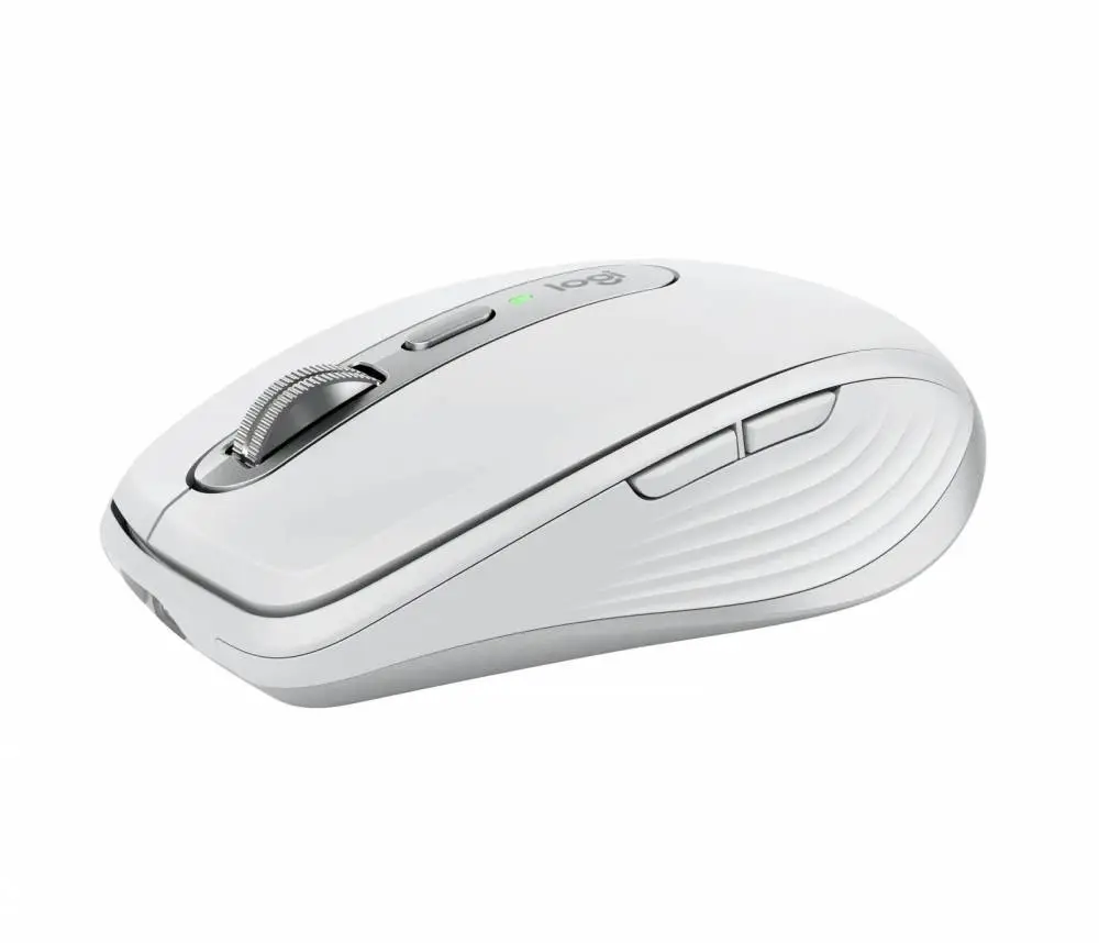 Безжична лазерна мишка Logitech MX Anywhere 3S Pale Grey, Bluetooth - 910-006930