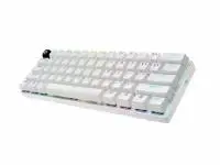 Геймърска клавиатура Logitech Pro X 60 Tactile White, KEYCONTROL, LIGHTSYNC, RGB, Бяла - 920-011930