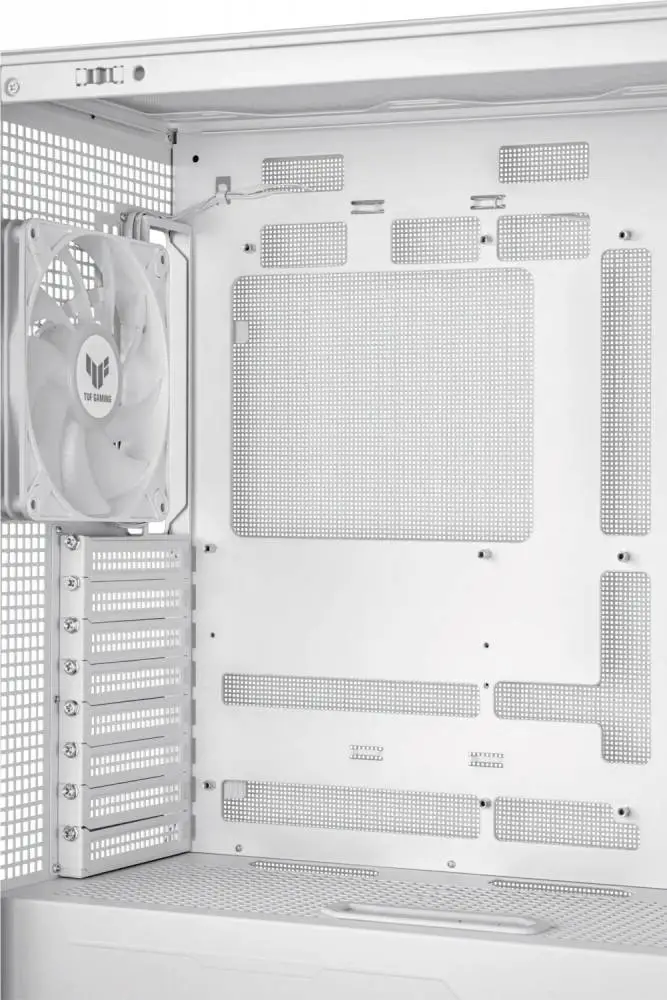 Кутия ASUS TUF GAMING GT302 TG ARGB White Case - 90DC00I3-B19000