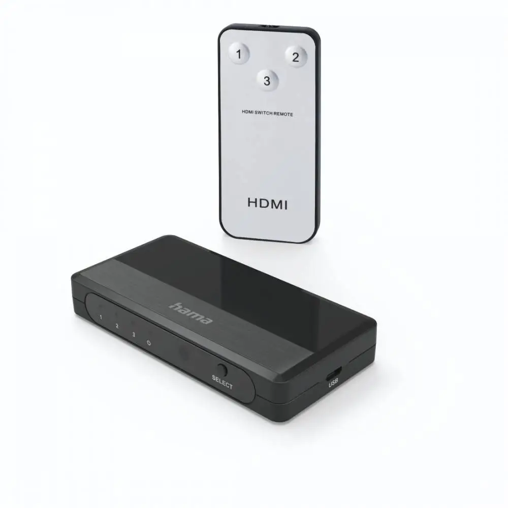 HAMA Превключвател HDMI&trade;, 3 входа, 1 изход