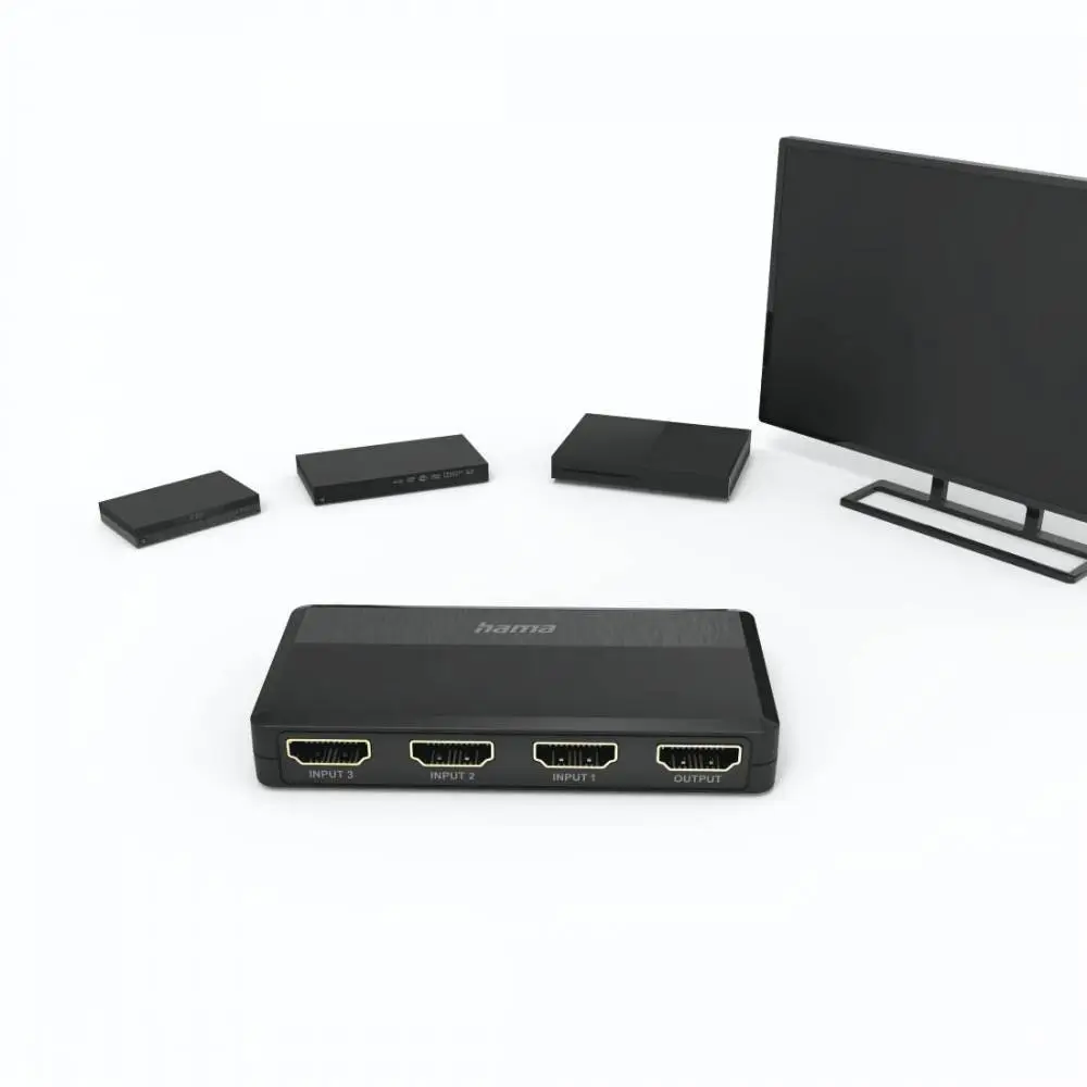 HAMA Превключвател HDMI&trade;, 3 входа, 1 изход