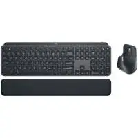 Клавиатура с мишка Logitech MX Keys Bluetooth Combo For Business Gen 2 Graphite US INT - 920-010933 