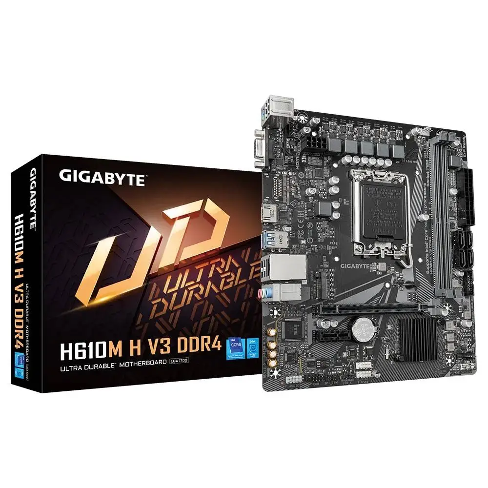 Дънна платка Gigabyte H610M H V3 DDR4 LGA1700