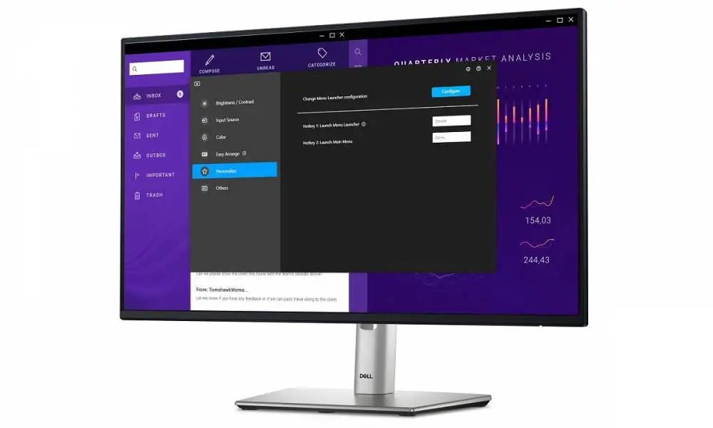 Монитор DELL P2425H, 23.8", IPS, FHD 1920x1080, 100Hz, 8ms, 99% sRGB, DP 
