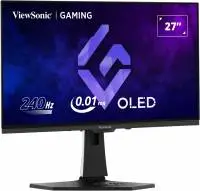 Монитор VIEWSONIC XG272-2K-OLED, 27", OLED, 2560x1440, 240Hz, 0.01ms, HDMI, DP, USB, AMD FreeSync