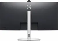 Монитор Dell P3424WEB Video Conferencing Monitor, 34" Curved, WQHD 3440x1440, 60Hz, 5ms, HDMI, DP, RJ-45, USB-C, KVM, WebCam