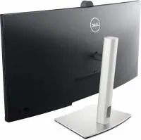 Монитор Dell P3424WEB Video Conferencing Monitor, 34" Curved, WQHD 3440x1440, 60Hz, 5ms, HDMI, DP, RJ-45, USB-C, KVM, WebCam