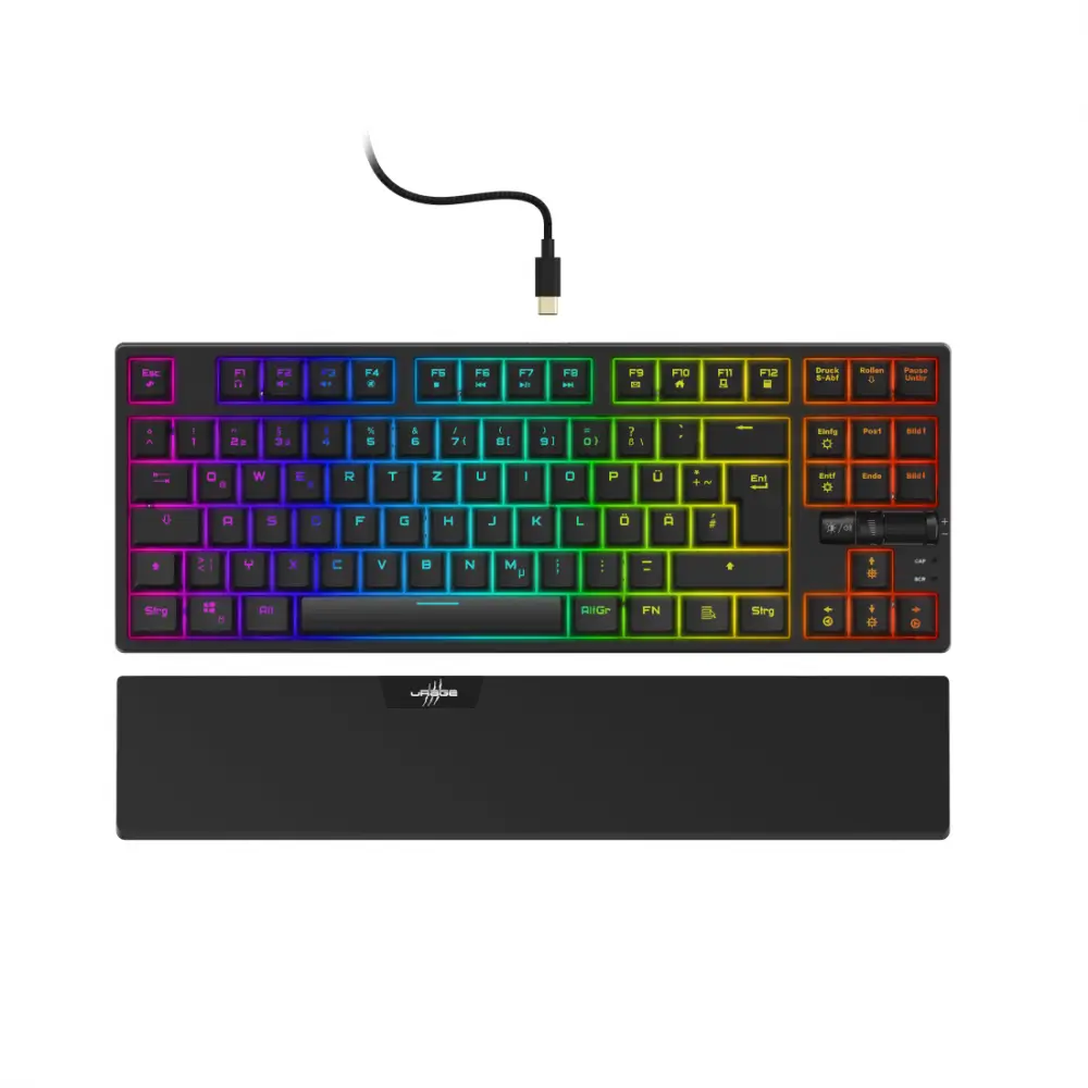 Геймърска клавиатура HAMA uRage Exodus 860 Mechanical червен суич