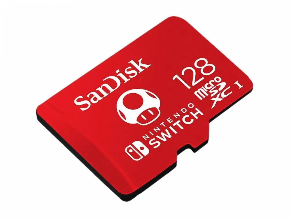 Карта памет SanDisk for Nintendo Switch, microSDXC UHS-I, 128GB, До 100MB/s - SDSQXAO-128G-GNCZN