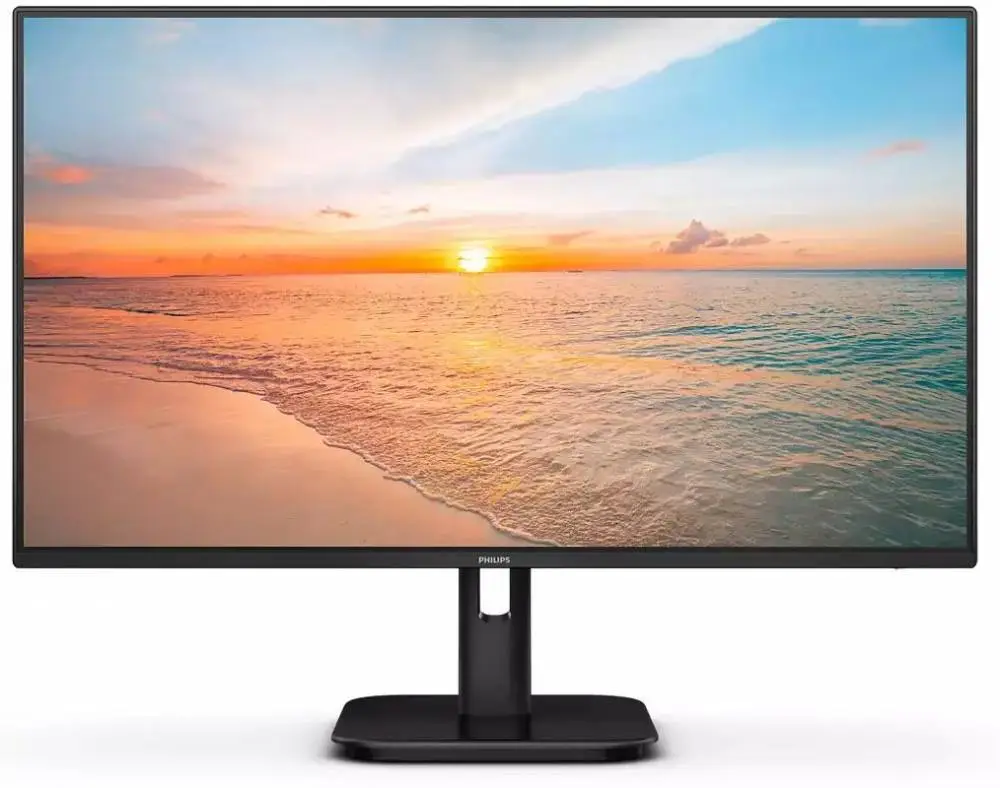 Монитор Philips 24E1N1100A/00 23.8" FHD 1920x1080, 100Hz, 1ms, HDMI, VGA, Black