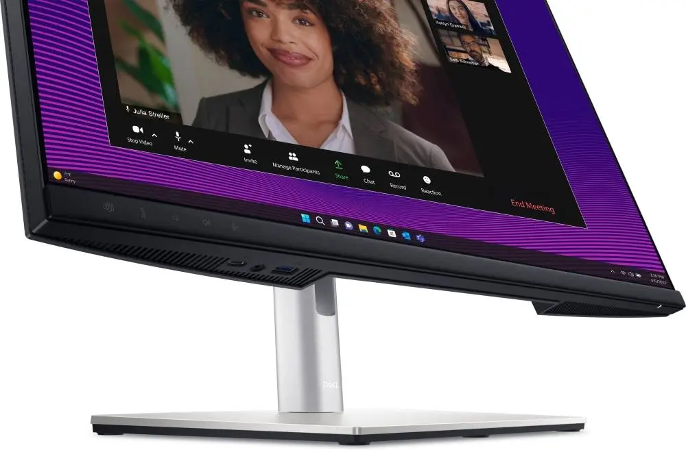 Монитор Dell P2724DEB Video Conferencing, 27", IPS, QHD 2560x1440, 60Hz, 5ms,  USB, HDMI, DP, RJ45, WebCam