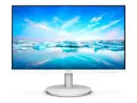 Монитор Philips 241V8AW/00, 23.8", IPS, FHD 1920x1080, 75Hz, 4ms, HDMI, D-SUB, White