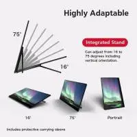 Преносим тъч монитор  RICOH 150BW, OLED, 15.6", 715 г, USB-C, Li-Ion 3740mAh батерия