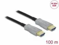 Оптичен кабел Delock, HDMI 4K, 60 Hz, 100 m