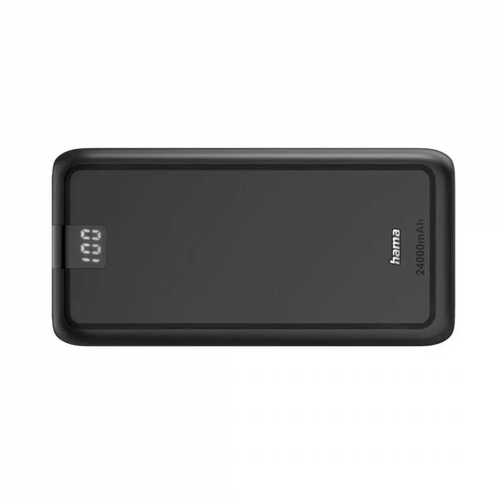 HAMA Външна батерия Power pack "Performance 24", 24000 mAh, 3 изхода: USB-C, 2x USB-A