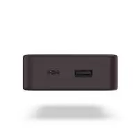 HAMA Външна батерия "Colour 20", 20000 mAh, 2 изхода: USB-C, USB-A, тъмно червена