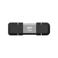 USB памет Silicon Power Mobile C51 USB 64GB Type-A и USB Type-C (USB 3.2 Gen 1) - SP064GBUC3C51V1S