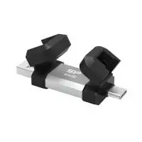 USB памет Silicon Power Mobile C51 USB 64GB Type-A и USB Type-C (USB 3.2 Gen 1) - SP064GBUC3C51V1S