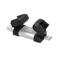 USB памет Silicon Power Mobile C51 USB 256GB Type-A и USB Type-C (USB 3.2 Gen 1) - SP256GBUC3C51V1S