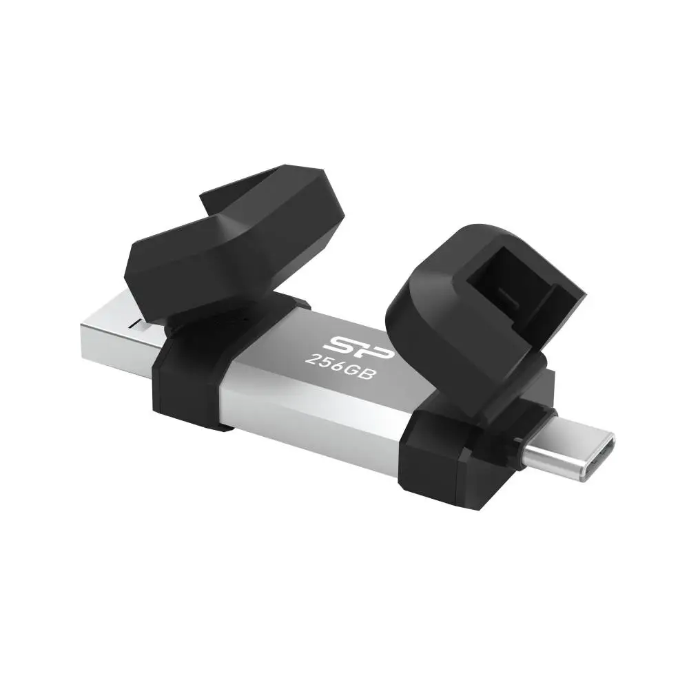 USB памет Silicon Power Mobile C51 USB 256GB Type-A и USB Type-C (USB 3.2 Gen 1) - SP256GBUC3C51V1S