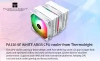 Охладител за процесор Thermalright Peerless Assassin 120 SE ARGB White Dual-Tower CPU Cooler