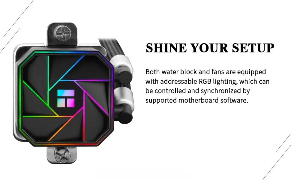 Водно охлаждане за процесор Thermalright Aqua Elite 240 Black A-RGB V3 Water Cooling