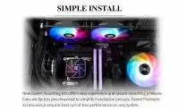 Водно охлаждане за процесор Thermalright Aqua Elite 240 Black A-RGB V3 Water Cooling