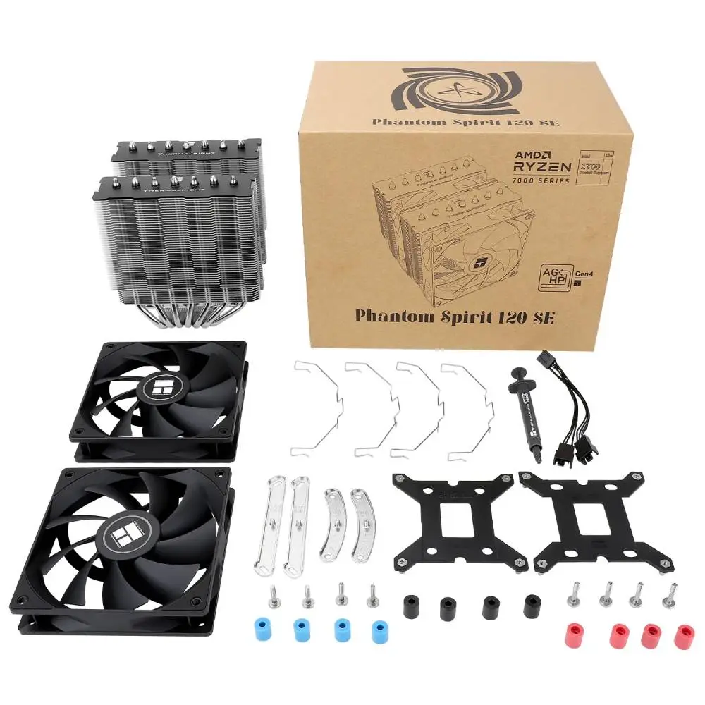 Охладител за процесор Thermalright Phantom Spirit 120 SE Dual-Tower CPU Cooler