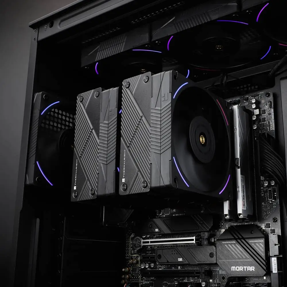 Охладител за процесор Thermalright Phantom Spirit 120 EVO A-RGB Dual-Tower CPU Cooler