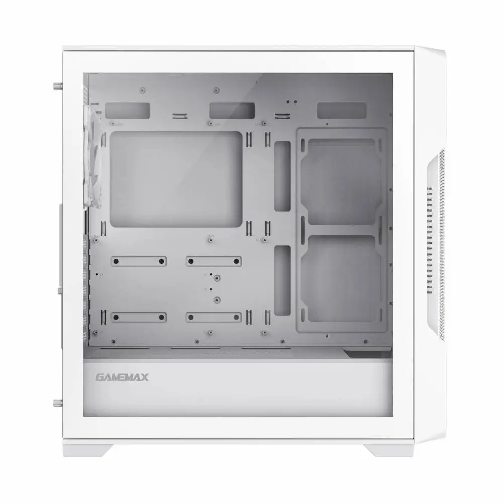 Кутия Gamemax SIEGE White Case EATX ARGB