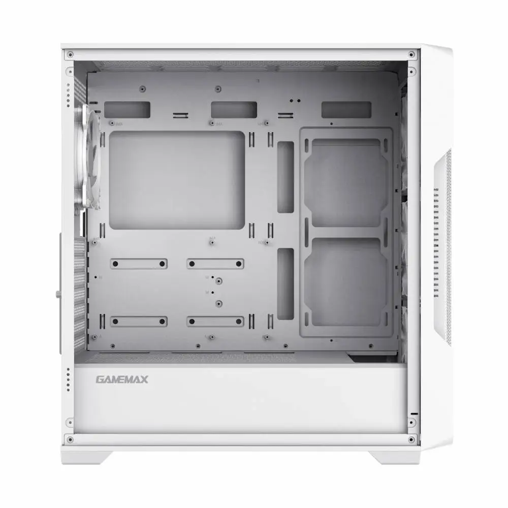 Кутия Gamemax SIEGE White Case EATX ARGB