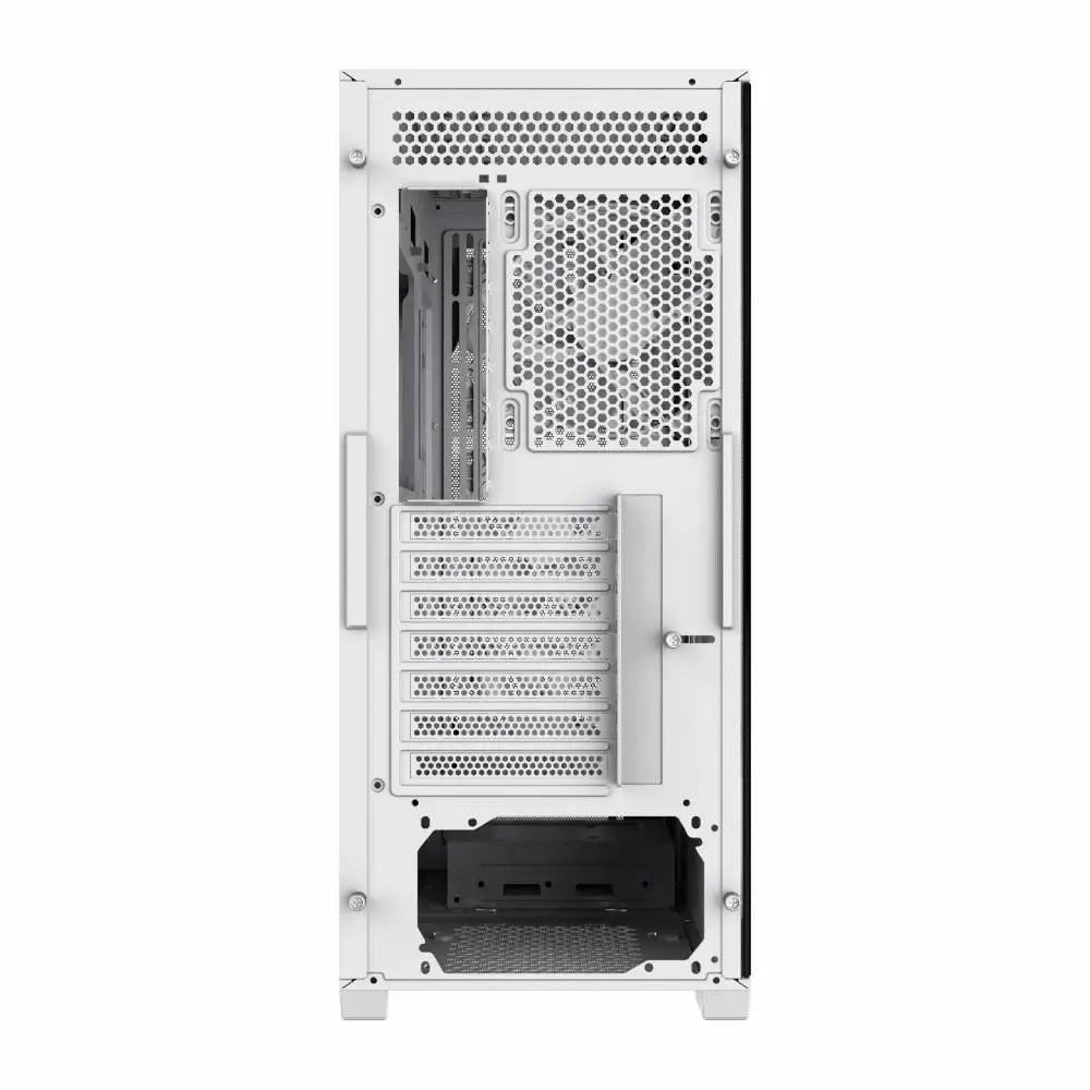 Кутия Gamemax SIEGE White Case EATX ARGB