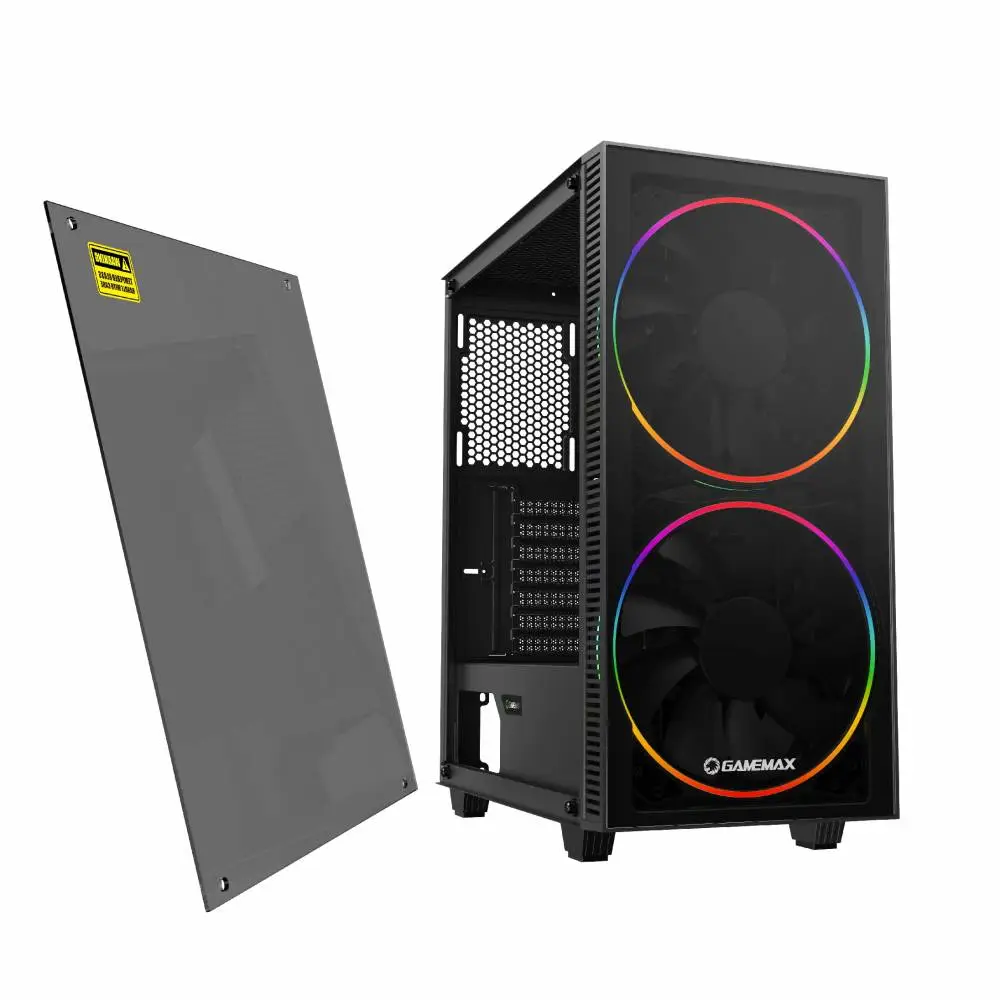 Кутия Gamemax Black Hole Case EATX ARGB