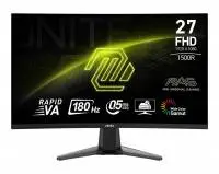 Монитор MSI 27 MAG 27C6F, 27", VA, FHD 1920x1080, 180Hz, 0.5ms, HDR, Adaptive-Sync, HDMI, DP