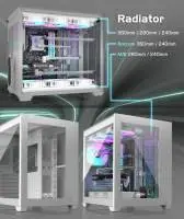 Кутия Raijintek PAEAN C7 WHITE TG4 Case ATX